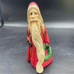 Santa Claus Hand Painted Signed